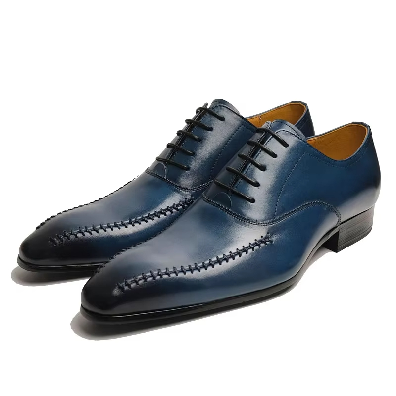 High End Men'S Formal Wear - High-end luxury Men's Genuine Leather Dress