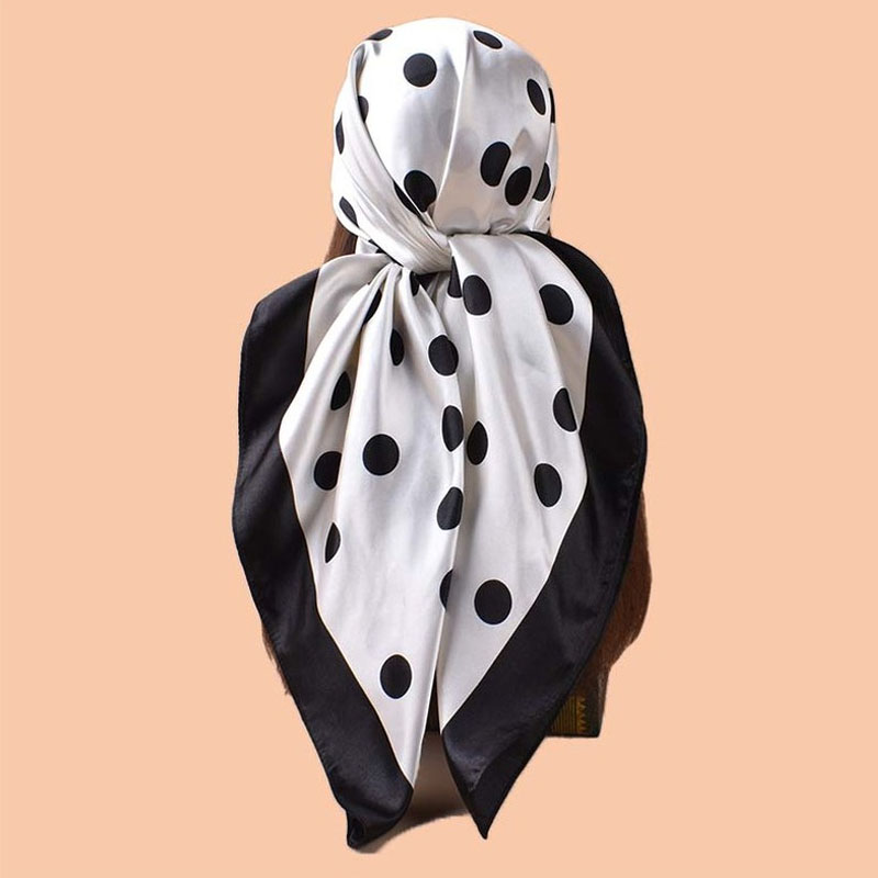 90*90cm Luxury Polka Dots Silk - đánh giá và giá Windsor Knot Tie