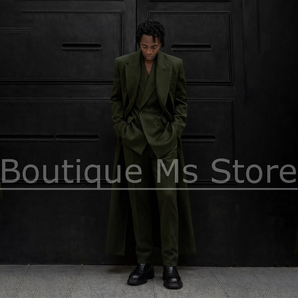 Men Long Suit Three Piece Over - đánh giá và giá Men'S Hip Formal Wear