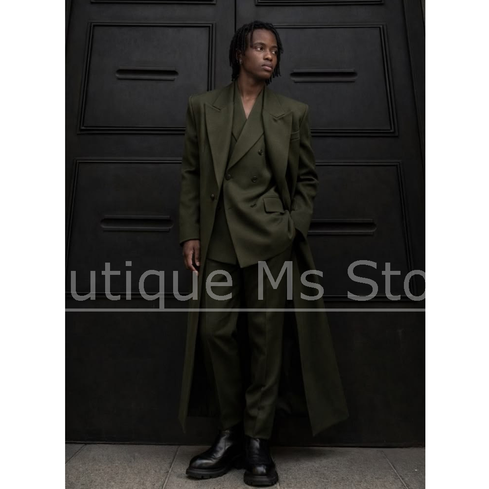 Men Long Suit Three Piece Over - đánh giá và giá Men'S Hip Formal Wear