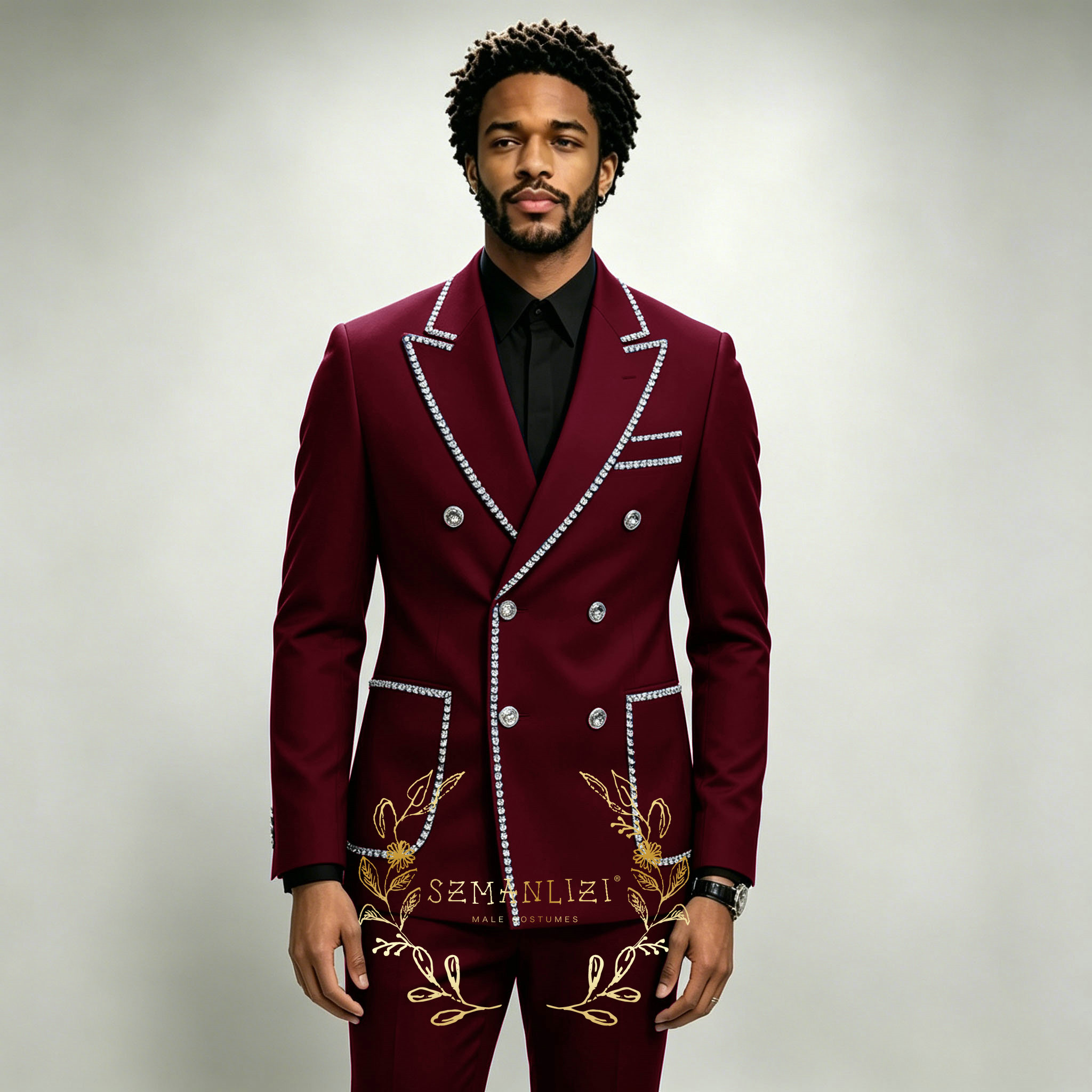 Luxury Men's Suits 2 Pieces Ro - đánh giá và giá Men'S Formal Wear In Wedding