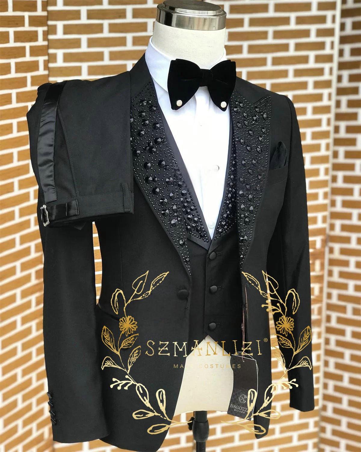 Black Men Suits Luxury Stone C - đánh giá và giá Men'S Formal Wear In Wedding