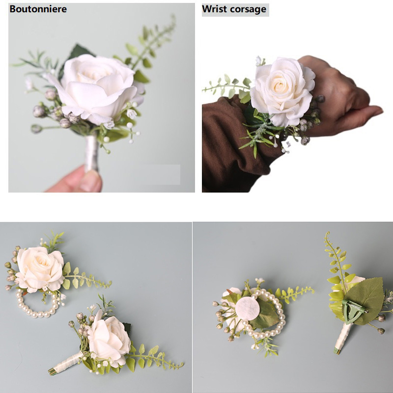 Wedding Suit Corsage Man Flowe - đánh giá và giá Men'S Formal Wear For A Wedding