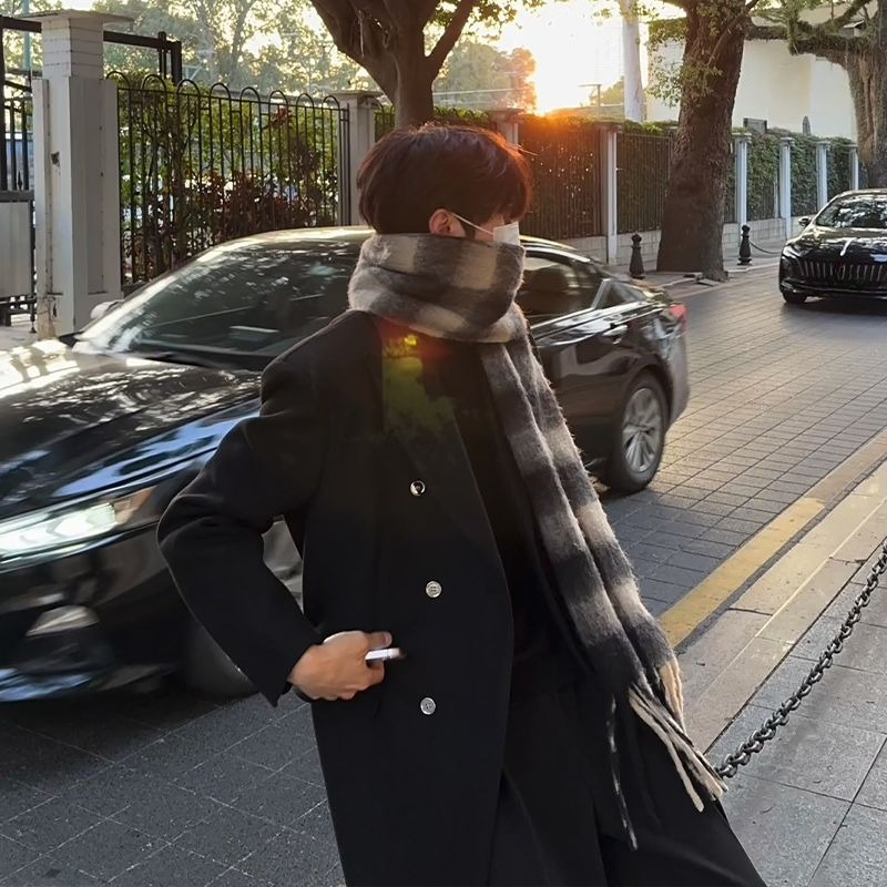 Korean Inspired Men's Wool Ove - đánh giá và giá High End Men'S Formal Wear