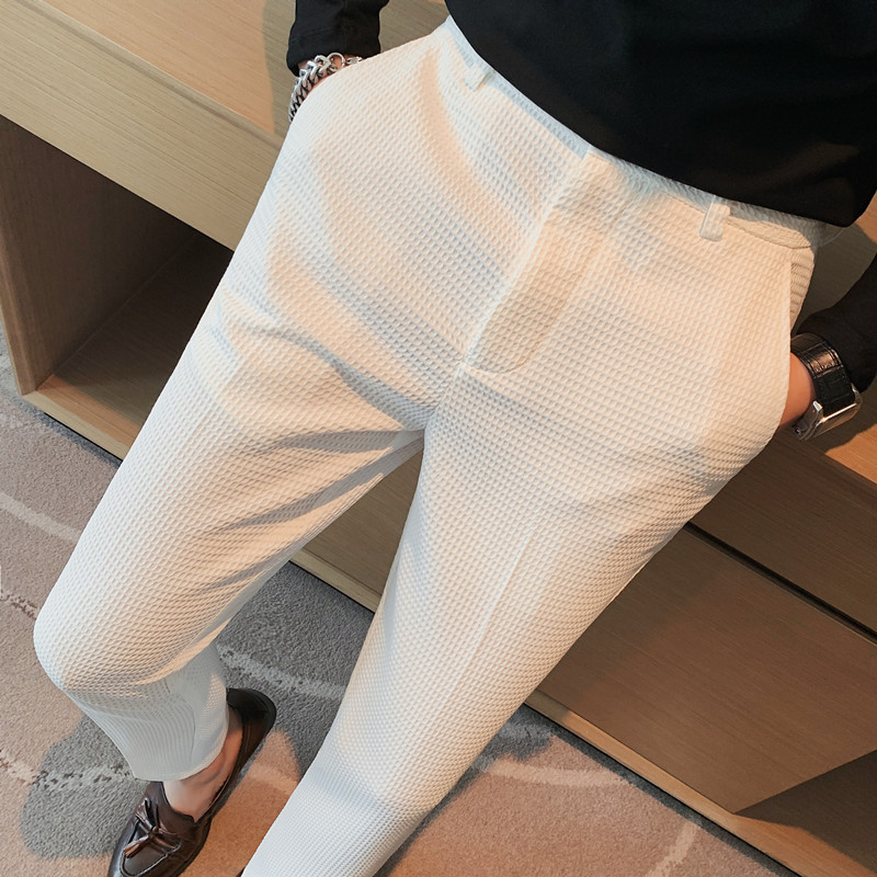 2022 Thu Mới Bánh Co Giãn Eo K - đánh giá và giá Men'S Formal Wear For A Wedding