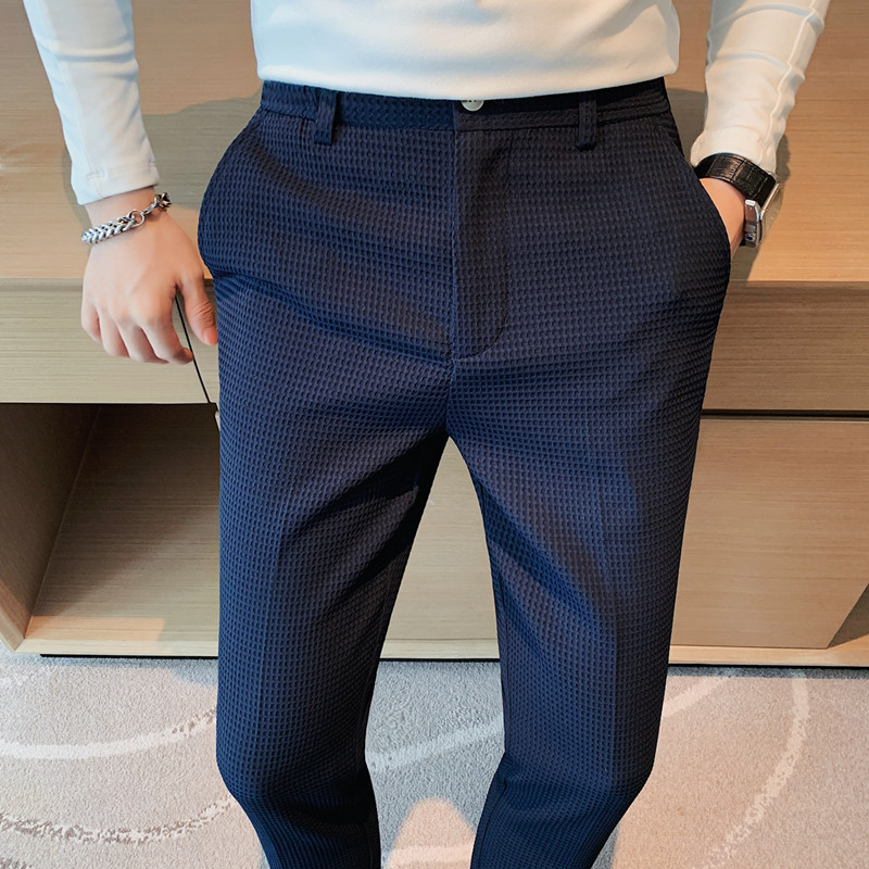 2022 Thu Mới Bánh Co Giãn Eo K - đánh giá và giá Men'S Formal Wear For A Wedding