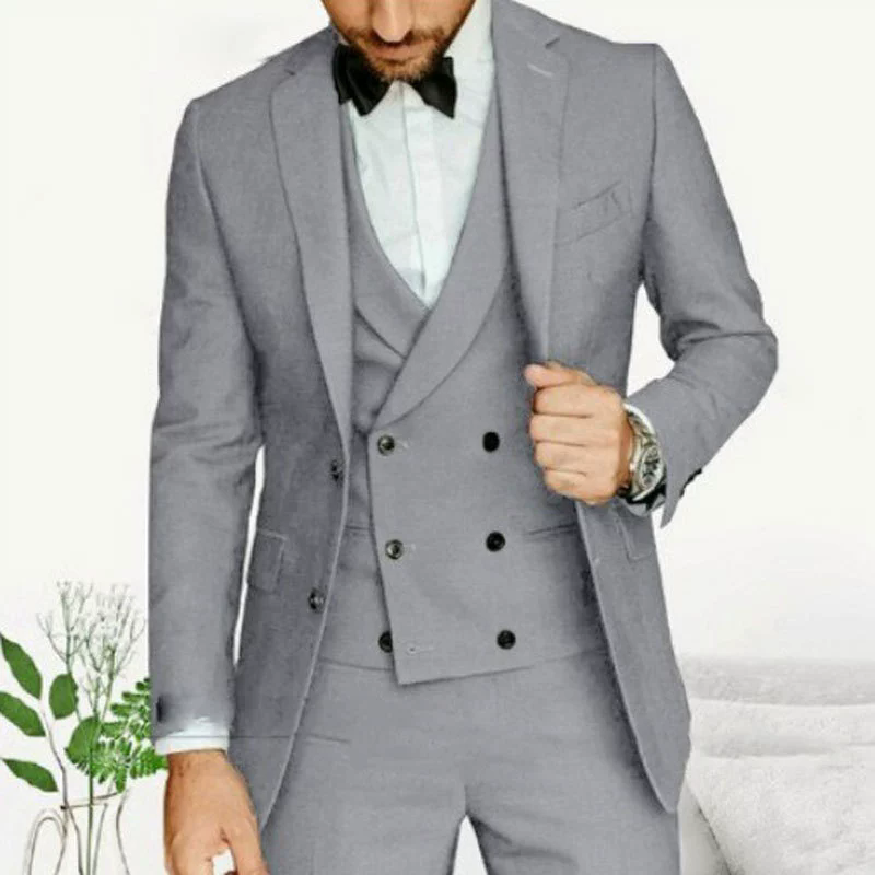 Men's Slim Fit Three-Piece Sui - đánh giá và giá High End Men'S Formal Wear