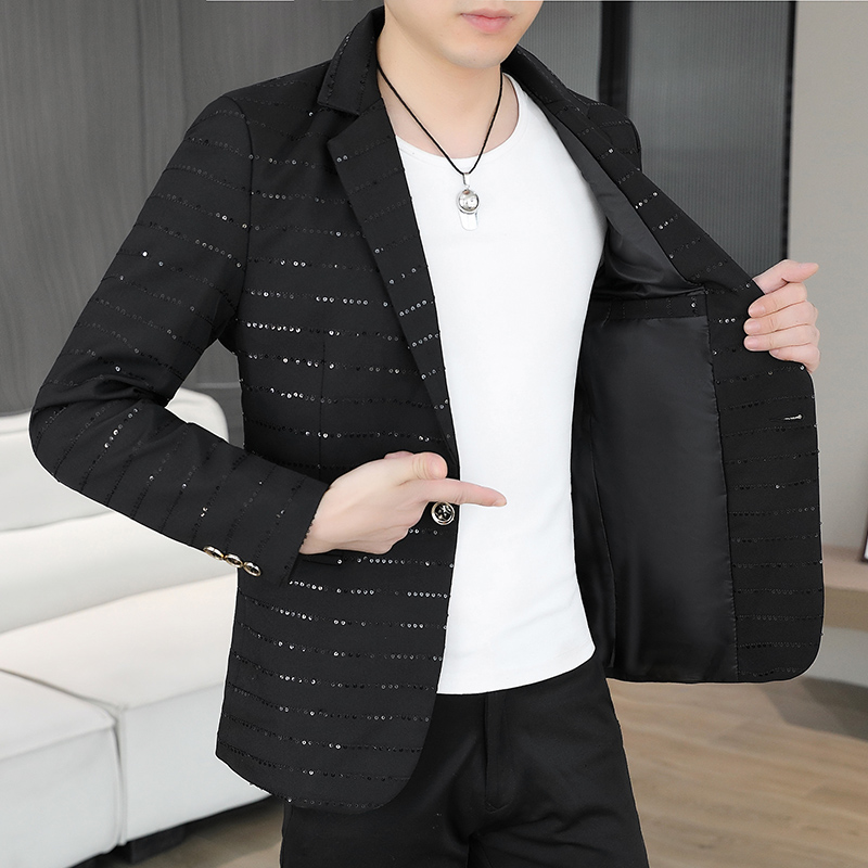 Blazer Men's Sequined High-end - đánh giá và giá High End Men'S Formal Wear